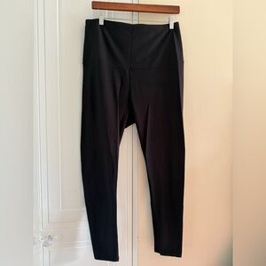 Motherhood Maternity Mama Prima Compression Post Pregnancy Black Leggings‎ XL